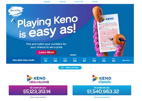 keno results qld